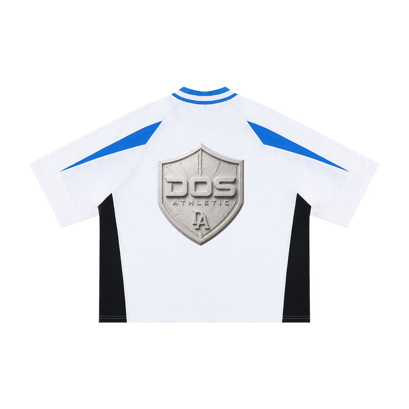 Unisex Oversized Color Block V-Neck T-Shirt